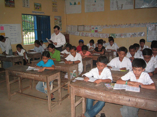 Children of Roteang Village School