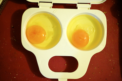 How do you like your eggs? Surprised!