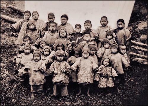 Kidnapped Girls, Foochow, China [1904] Attribution Unk [RESTORED]
