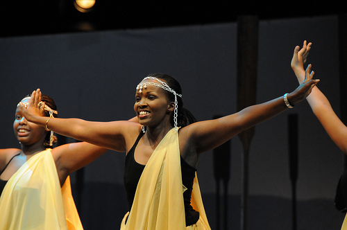 Dancers from Rwanda